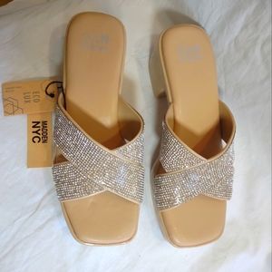 Madden NYC Tan Women's Sandals. Size 8. 🆕